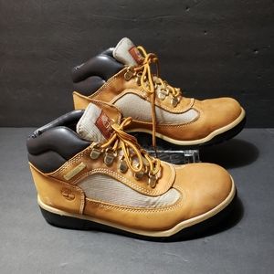 TIMBERLAND Leather Boy's Field Boots Size 5